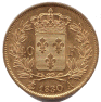 40 Francs CHARLES X (revers)