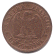Un Centime NAPOLEON III, Tête nue (revers)