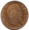 5 Francs NAPOLEON III, Tête nue, Grand module (avers)