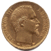 20 Francs NAPOLEON III, Tête nue (avers)